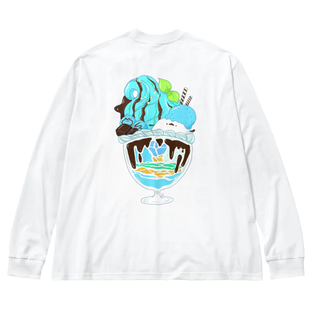 ねぎのチョコミントパフェ Big Long Sleeve T-Shirt