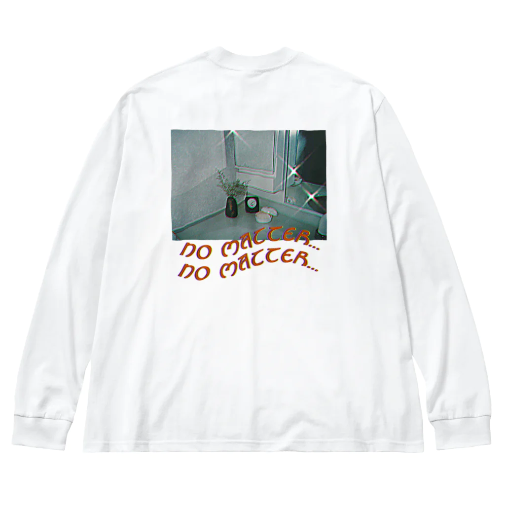 コ八ルのno matter... ビッグシルエットロングスリーブTシャツ