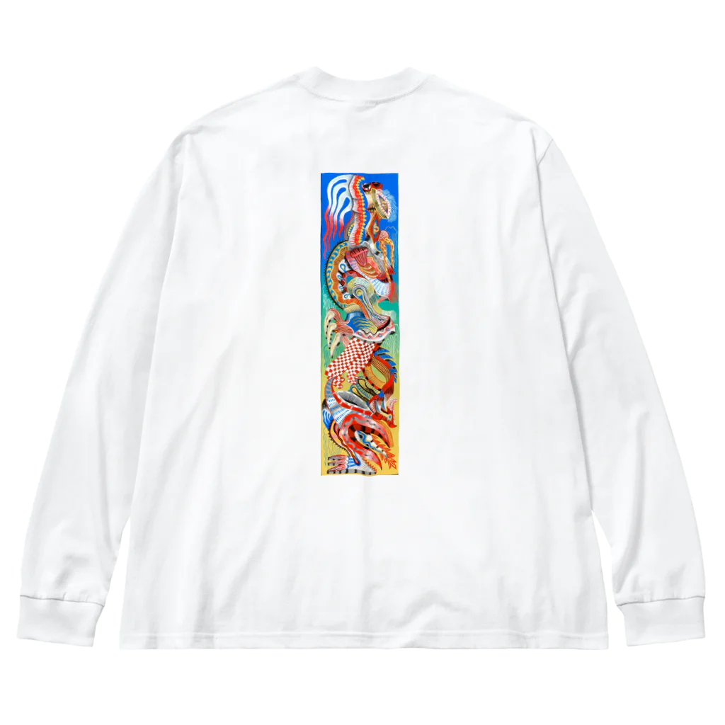 Tokiwa brosの天照龍 Big Long Sleeve T-Shirt