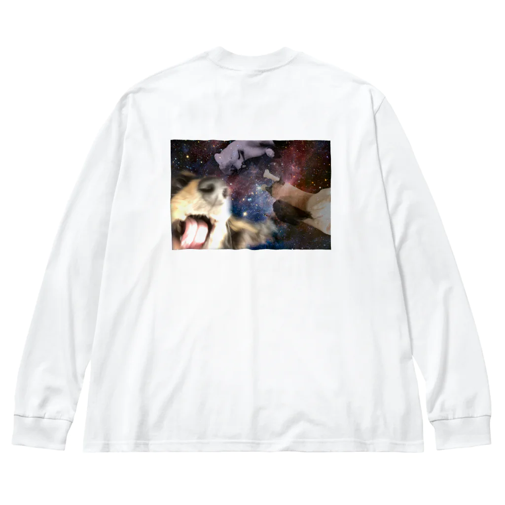 咲帆のThey are so crazy!!!!ーイカれた犬と猫ー Big Long Sleeve T-Shirt