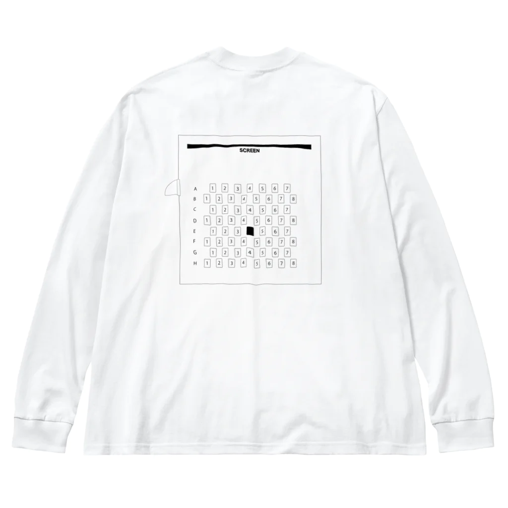 パンのblank theater ビッグシルエットロングスリーブTシャツ