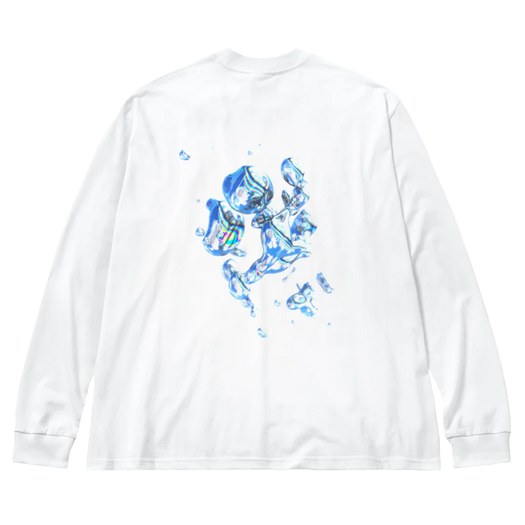 seiseisのCrystal_v1 ビッグシルエットロングスリーブTシャツ