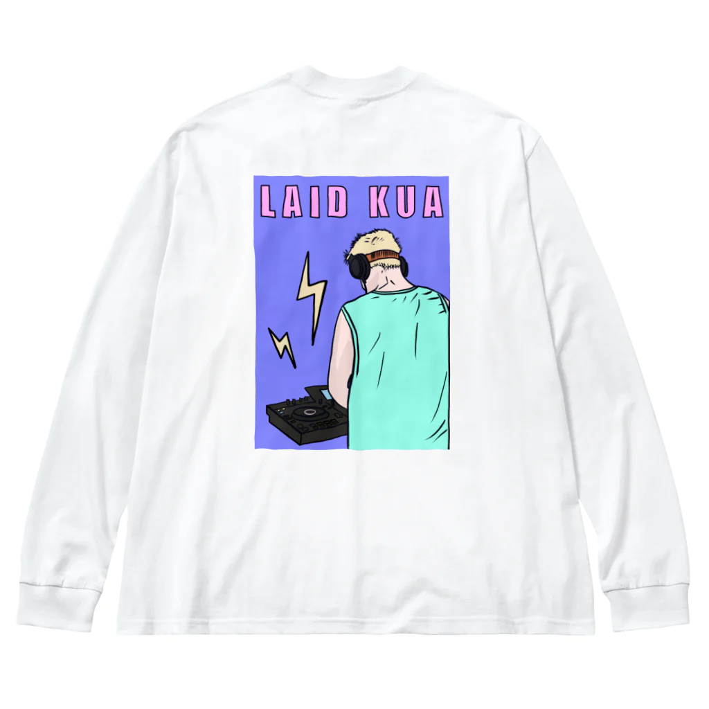 LAID_KUAのTo live is to be musical. ビッグシルエットロングスリーブTシャツ