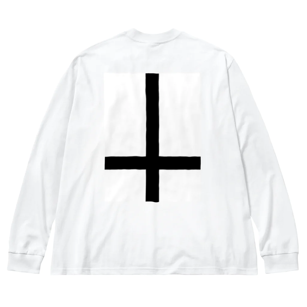 symptomaticのInverted cross ビッグシルエットロングスリーブTシャツ