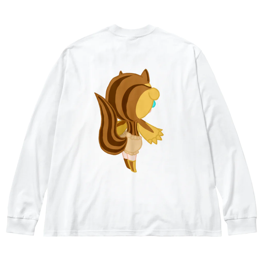 ウサネコのぷり☆コリスちゃん Big Long Sleeve T-Shirt