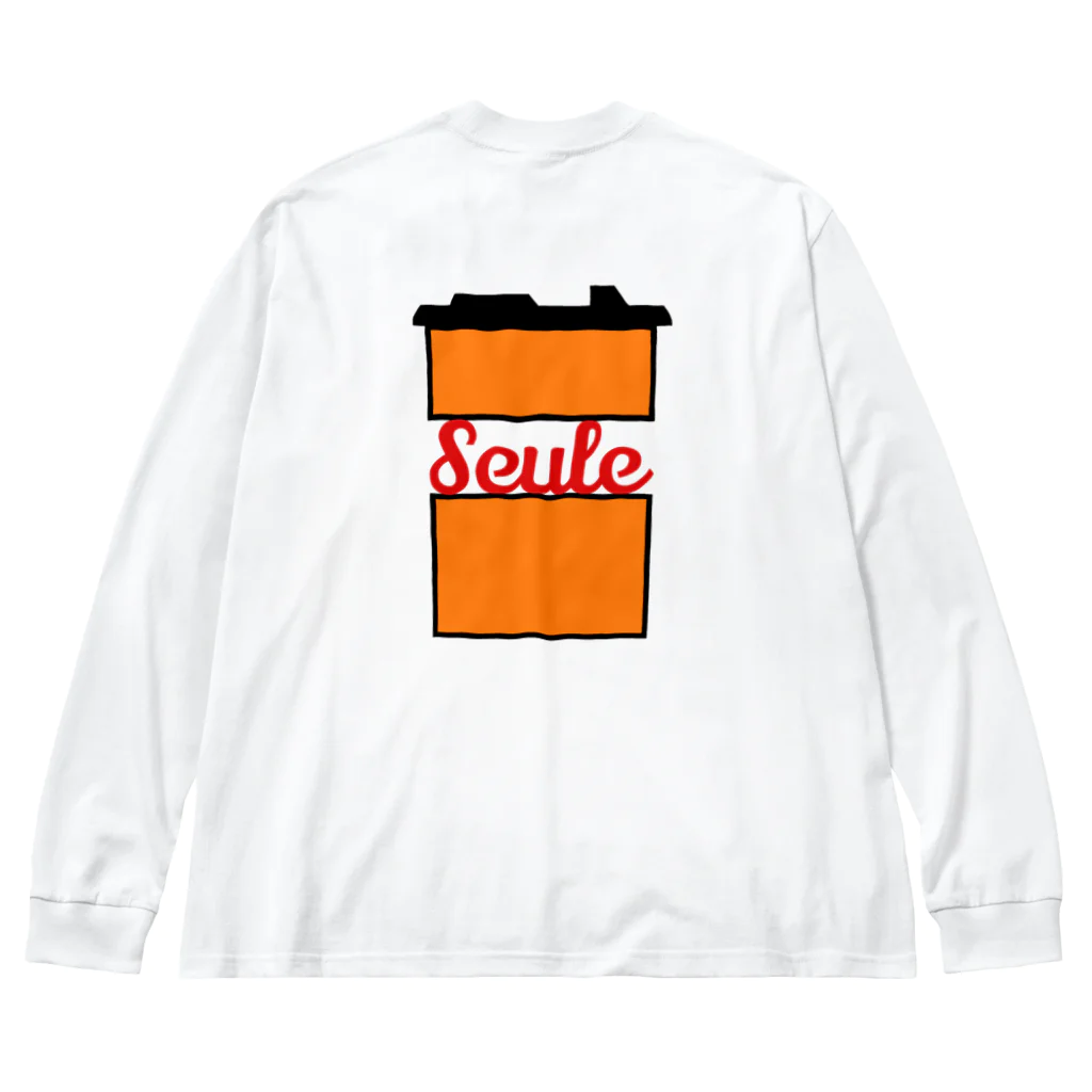 seulepossibilityのサウァル　tea time ビッグシルエットロングスリーブTシャツ