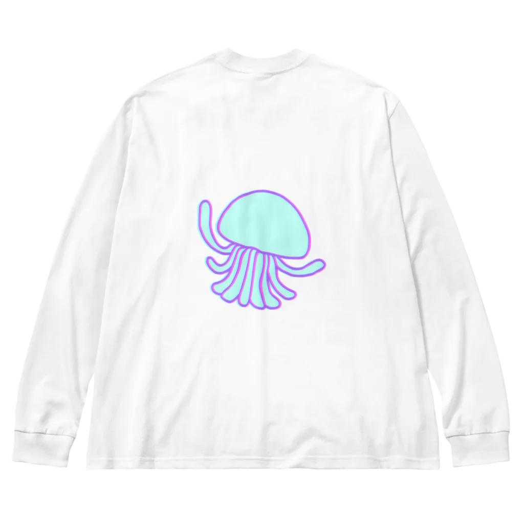 かしわざきのふわふわうちうぢんさん Big Long Sleeve T-Shirt