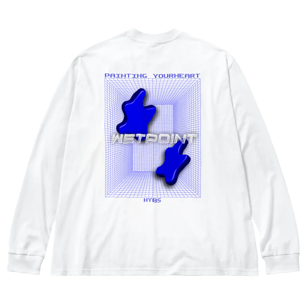 HYBS FOR MEのウェットポイント Big Long Sleeve T-Shirt