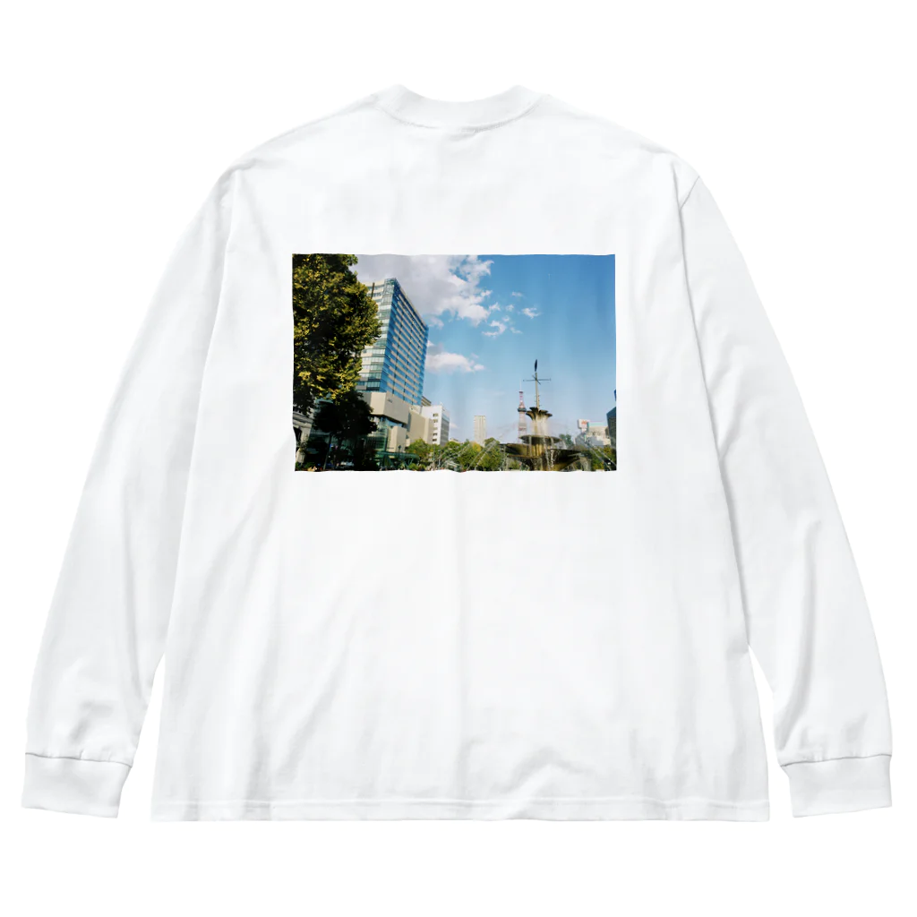 photo_rの空 ビッグシルエットロングスリーブTシャツ