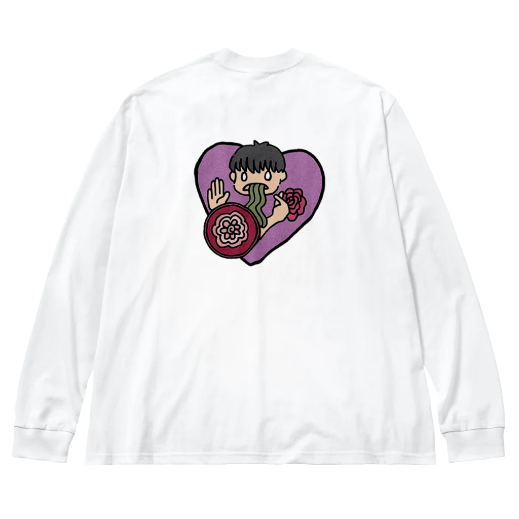 AmyのThey&Mee-Heart ビッグシルエットロングスリーブTシャツ