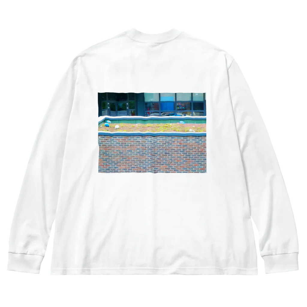 Ritz-studioのレンガとボール　iPhone ロンドン　イギリス　風景写真 Big Long Sleeve T-Shirt