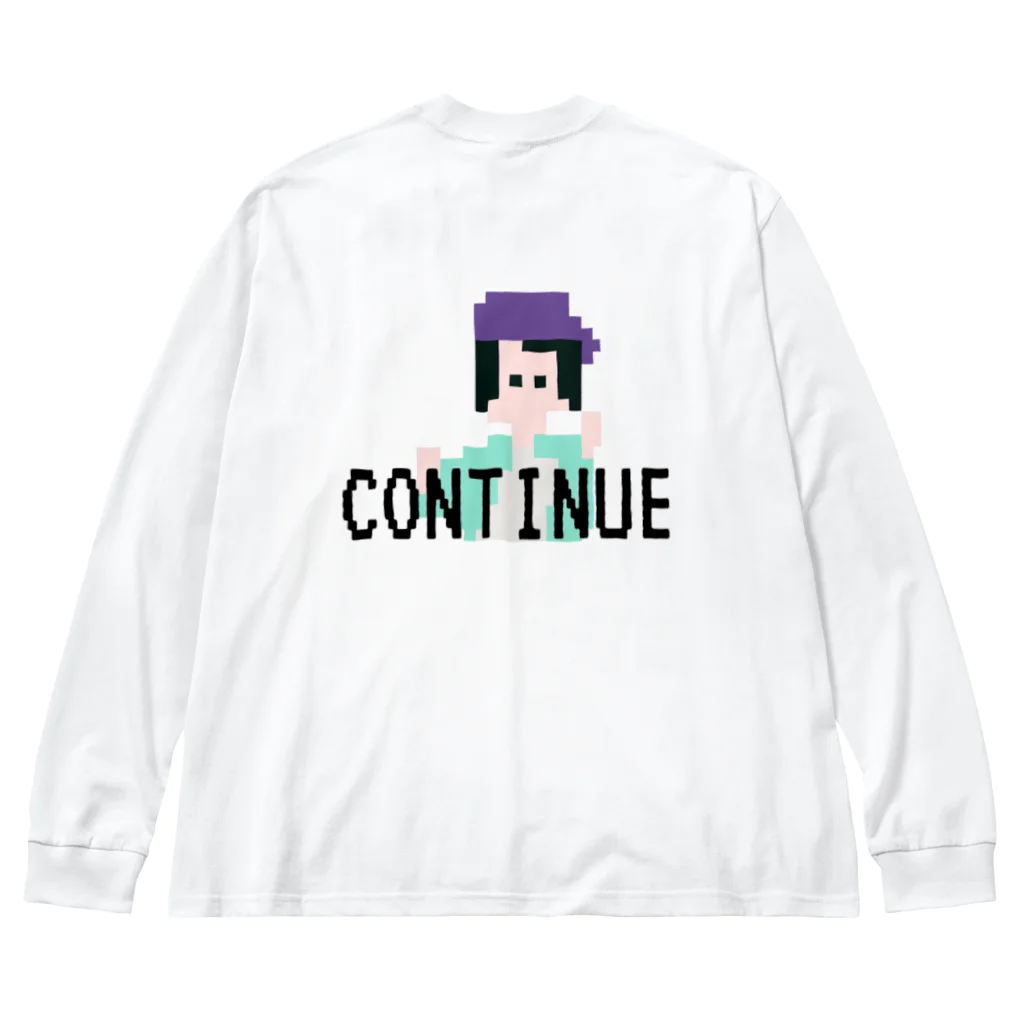 のりさんの店のCONTINUE Big Long Sleeve T-Shirt