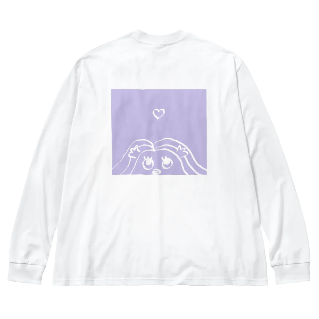 aoironのあまびえちゃん Big Long Sleeve T-Shirt