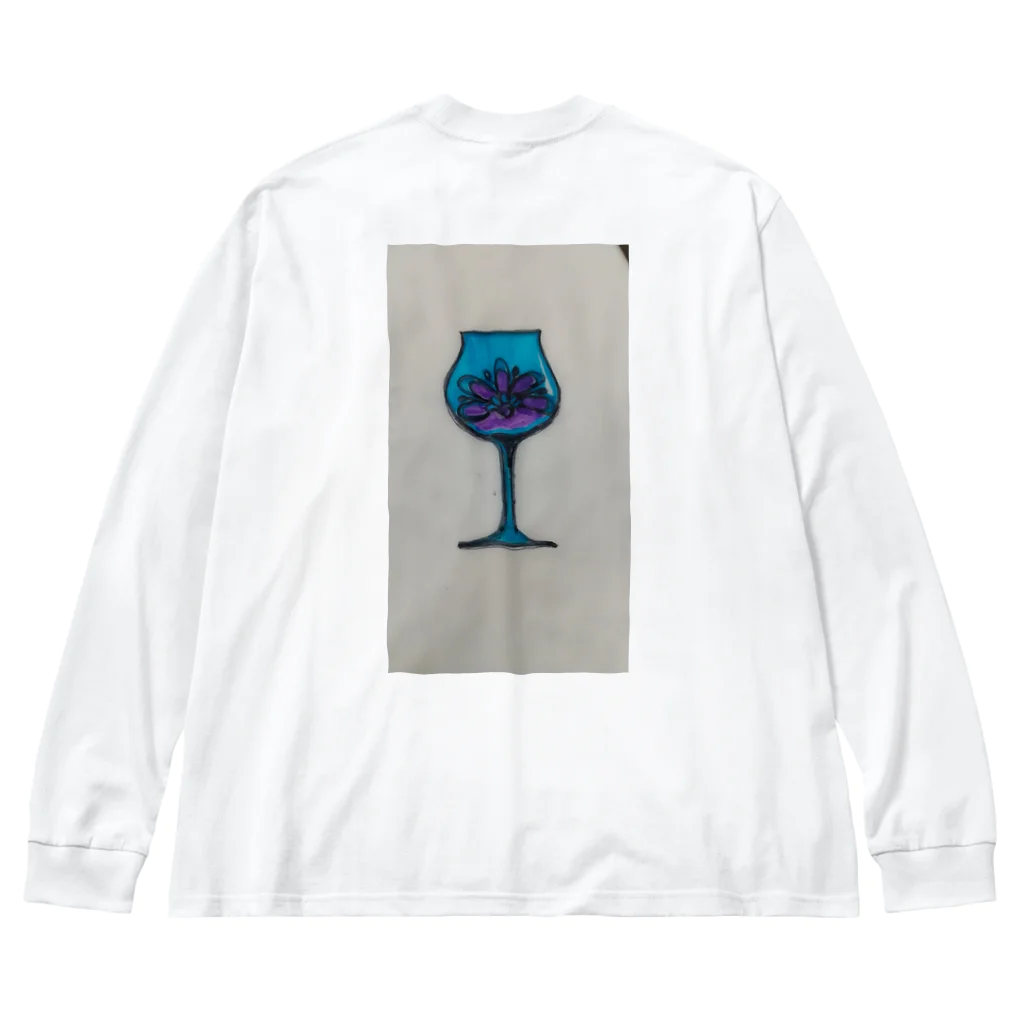 小谷地龍子のステンドグラス Big Long Sleeve T-Shirt