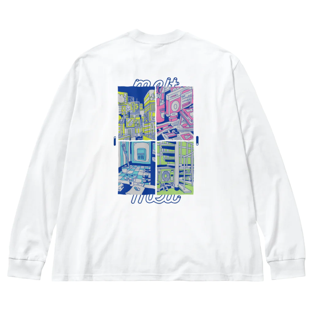 みずののmelt_longT Big Long Sleeve T-Shirt