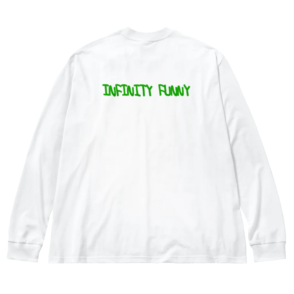 INFINITY FUNNY のINFINITY FUNNY  ビッグシルエットロングスリーブTシャツ