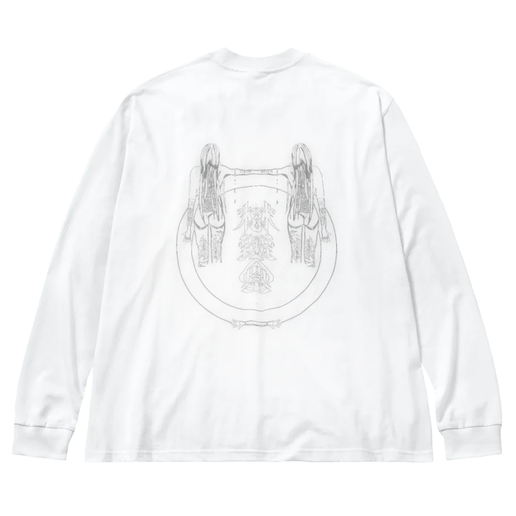 瀕死半神のみんなのために傷付いた人 Big Long Sleeve T-Shirt