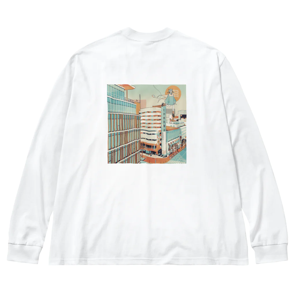 お村ヴィレッジのodekake Big Long Sleeve T-Shirt