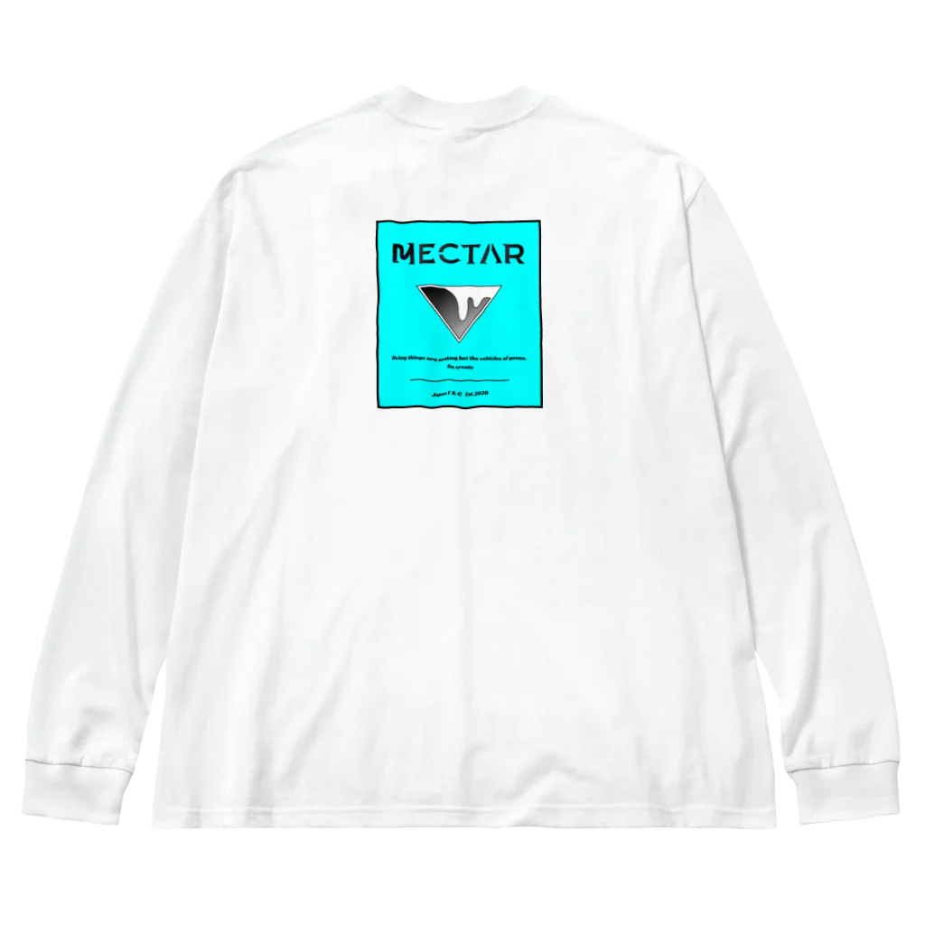 NectarのLOGO yellow ビッグシルエットロングスリーブTシャツ