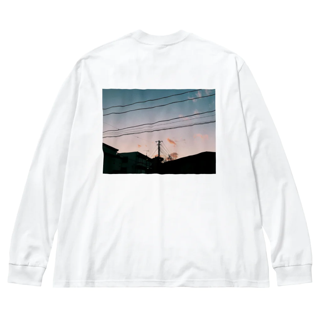 manatsunoshopの間の色 Big Long Sleeve T-Shirt