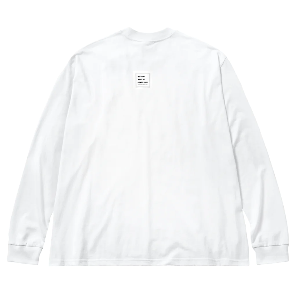 urchins.のMONOQLO Big Long Sleeve T-Shirt