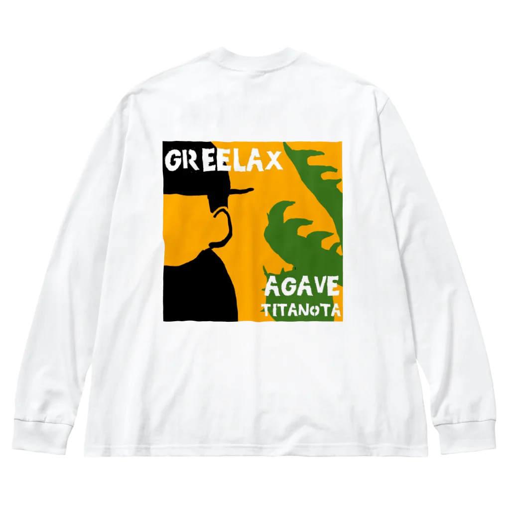 gree_laxのGREELAX コラボ　パキポキ ビッグシルエットロングスリーブTシャツ