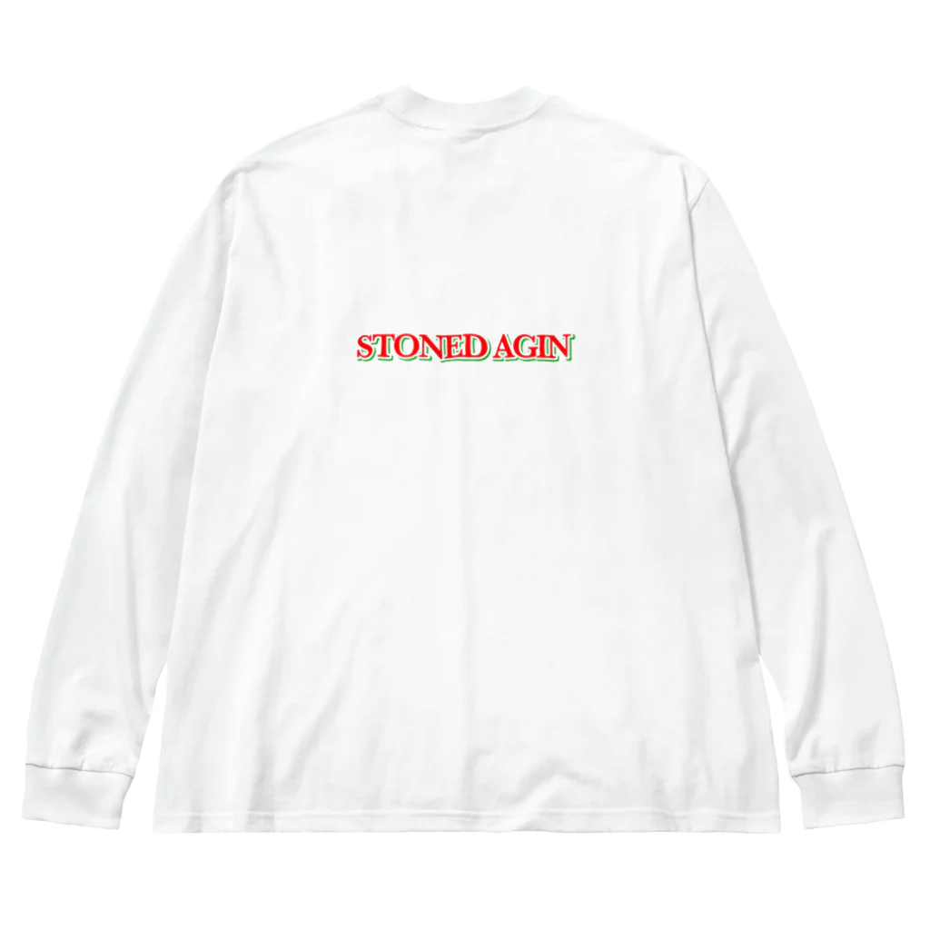 STONED_AGINのSTONED AGIN Logo ビッグシルエットロングスリーブTシャツ