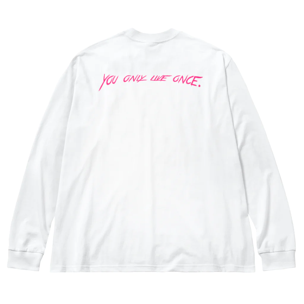 WTE STOREの人生1度きり4 Big Long Sleeve T-Shirt