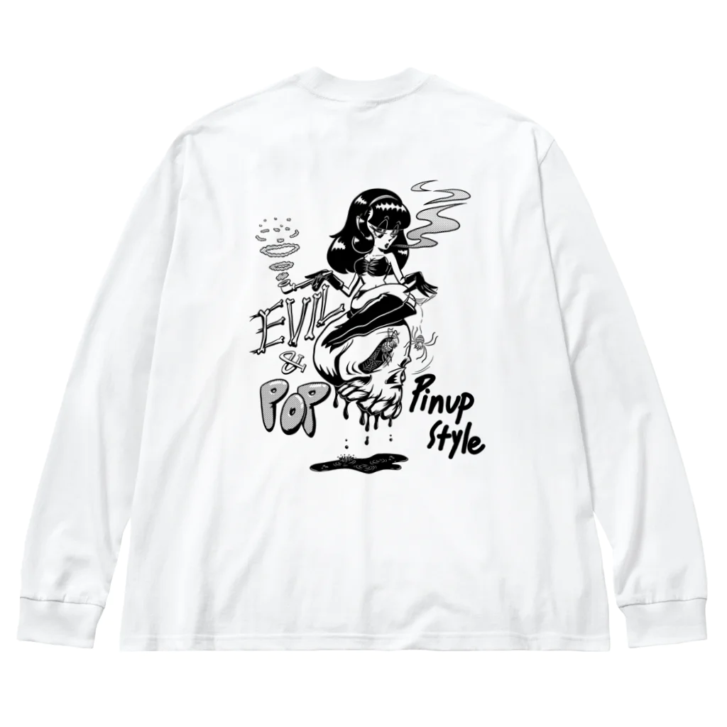 nidan-illustrationの“evil & pop" #2 Big Long Sleeve T-Shirt