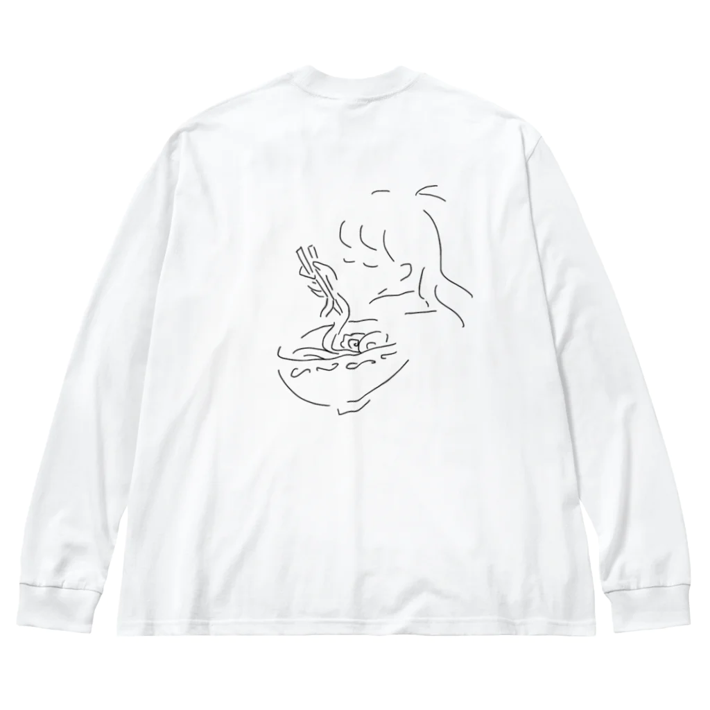 京都大谷大学軽音楽部のらーめんしょうじょ Big Long Sleeve T-Shirt