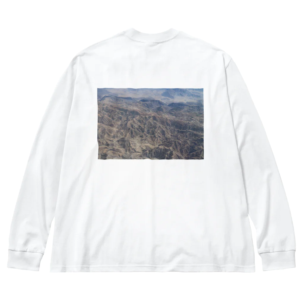 羽化登仙のエチオピア地形 Big Long Sleeve T-Shirt