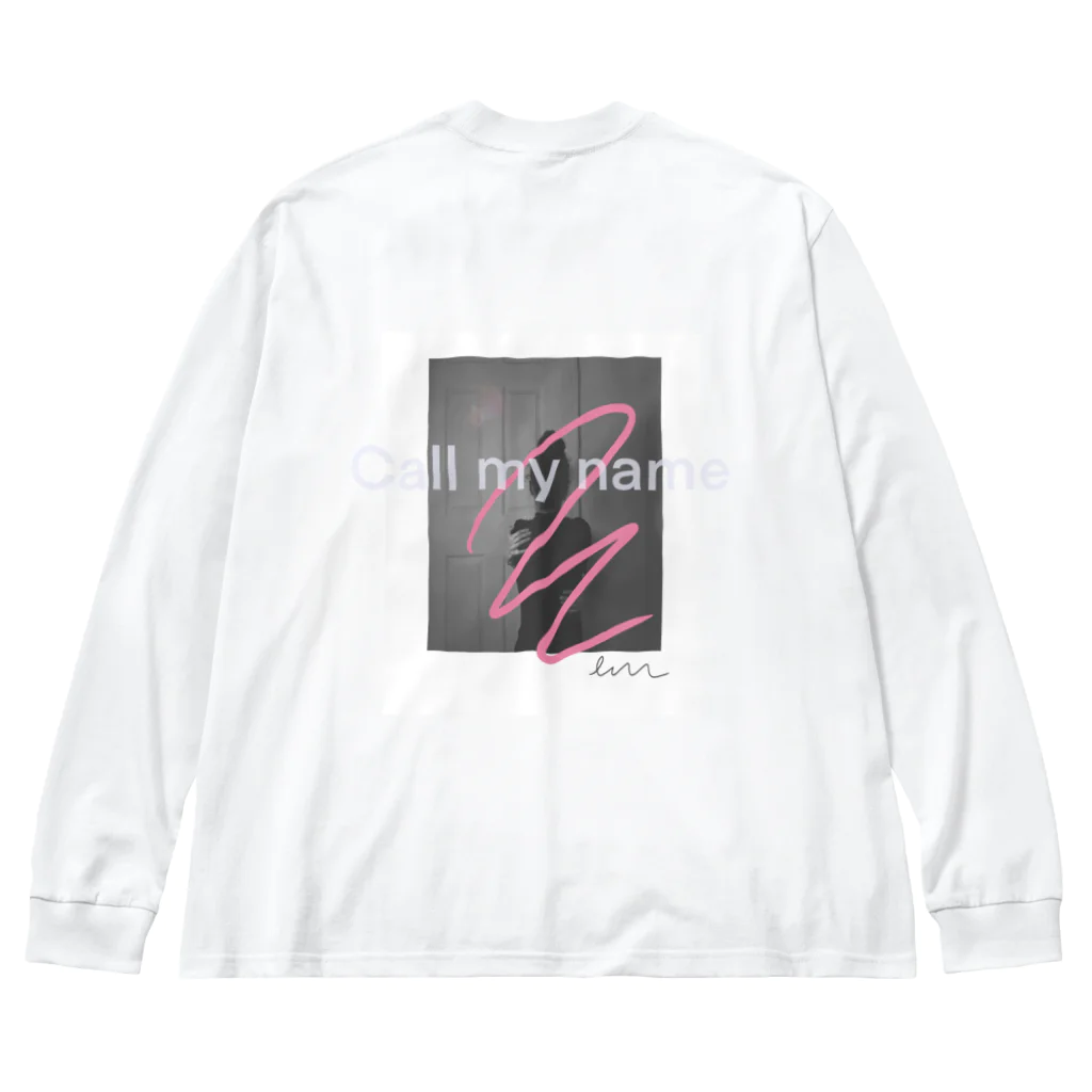 Emu createのJust call my name ビッグシルエットロングスリーブTシャツ