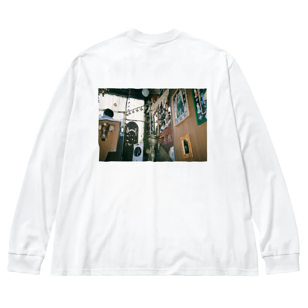 豆屋のインド料理屋 Big Long Sleeve T-Shirt