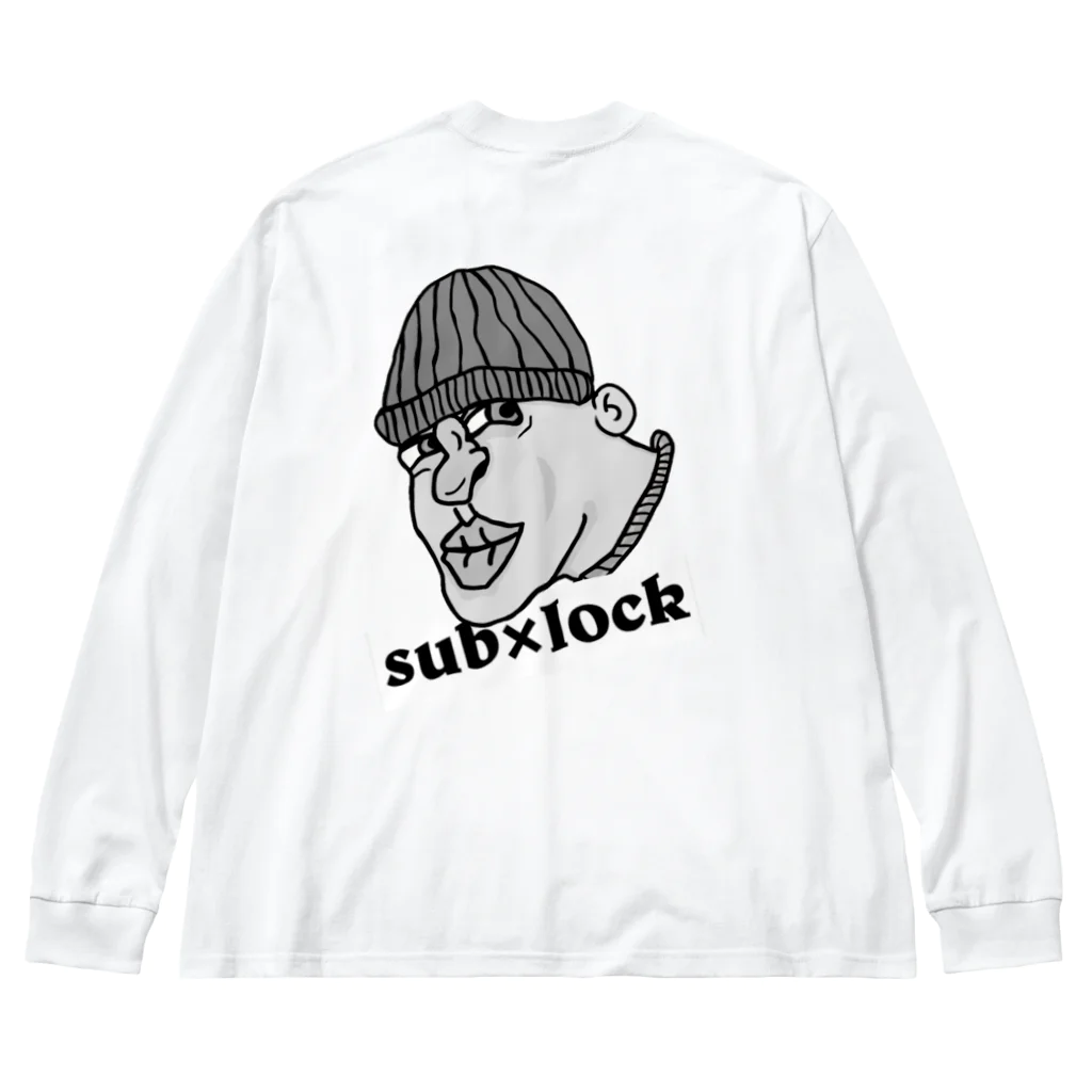 Rickyの3×6君+ロゴ ビッグシルエットロングスリーブTシャツ