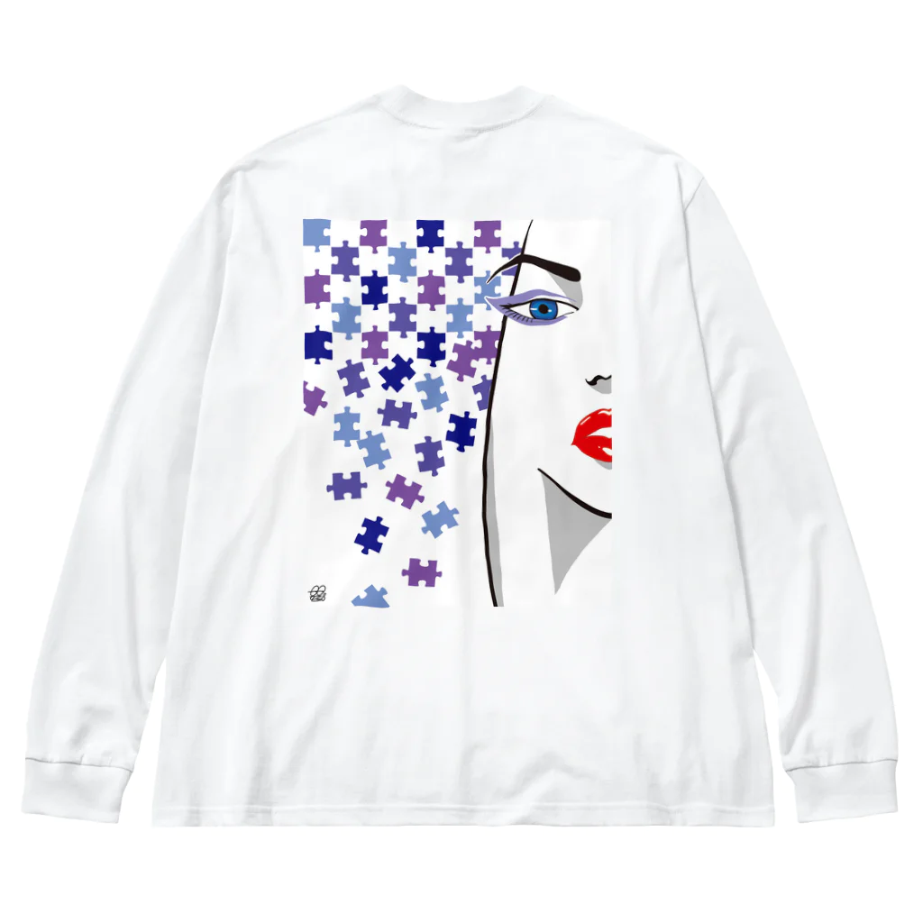 Kiis.のPEACE Big Long Sleeve T-Shirt