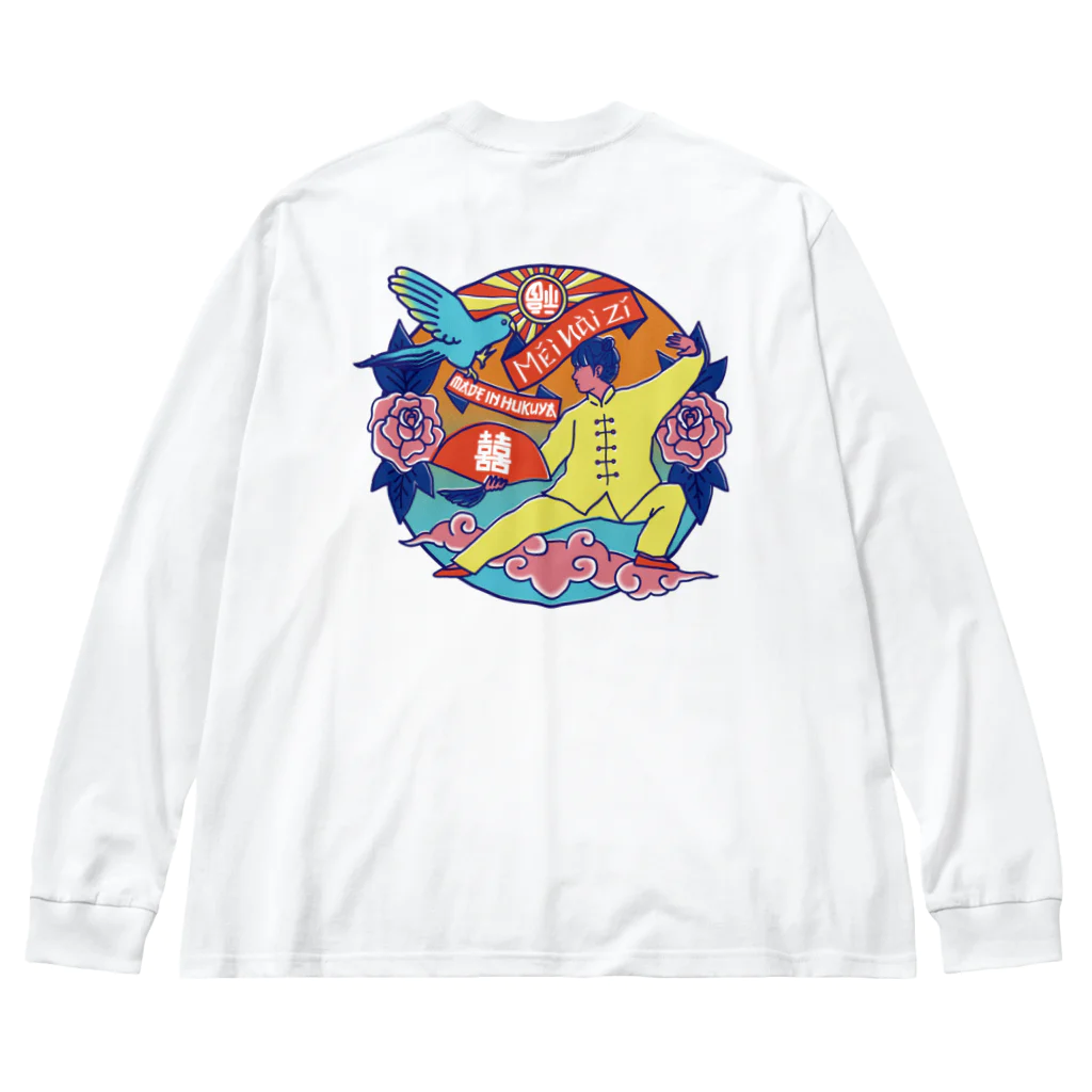 福屋のMěi nài zǐ Big Long Sleeve T-Shirt