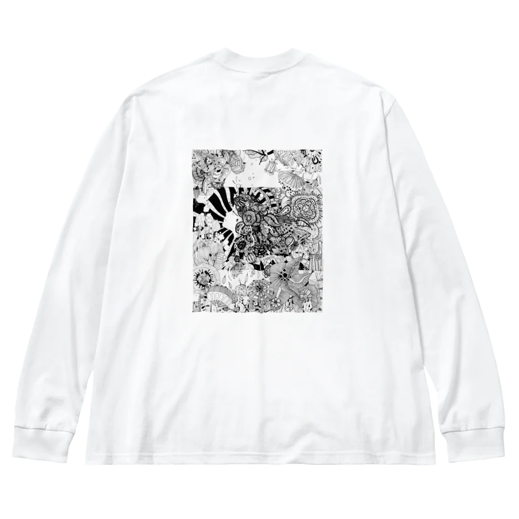 lionの描いたもの Big Long Sleeve T-Shirt