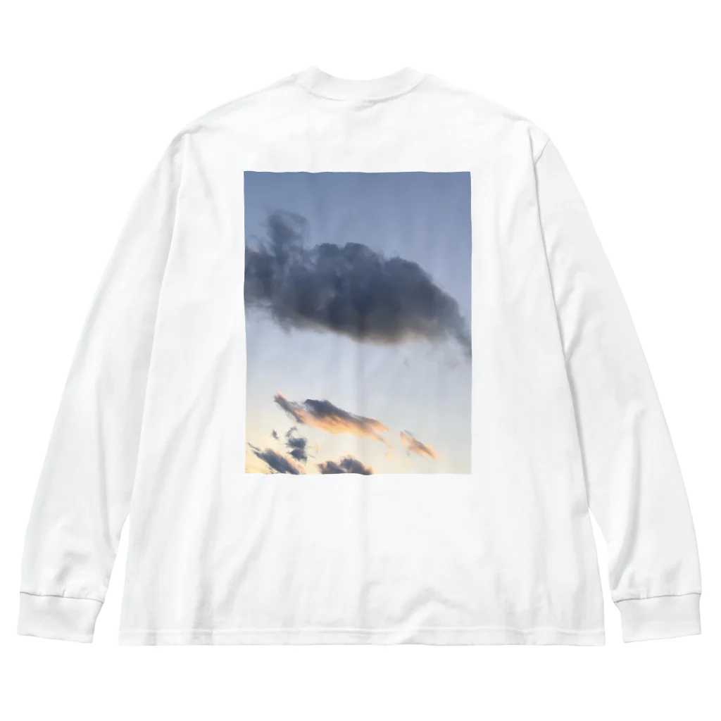 むぅ。の夕焼け Big Long Sleeve T-Shirt