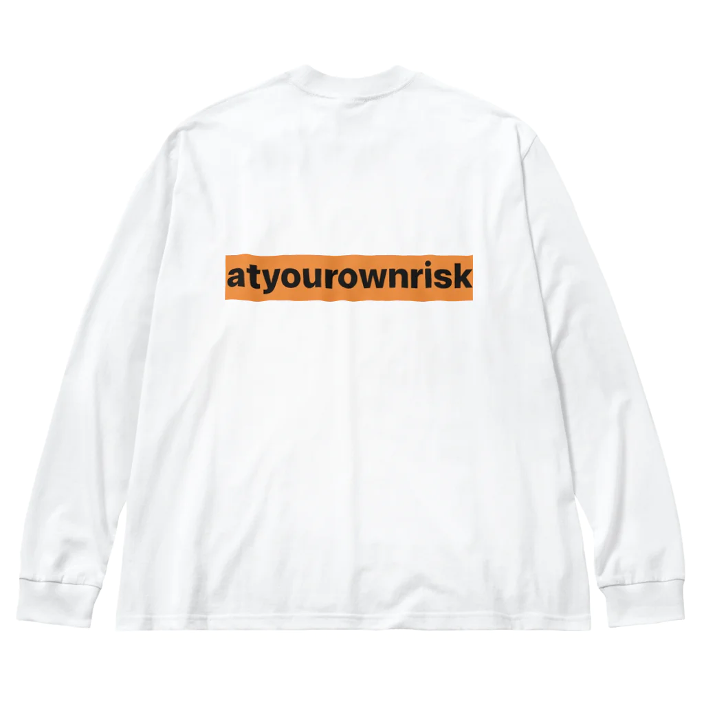 atyourownriskのatyourownrisk ビッグシルエットロングスリーブTシャツ