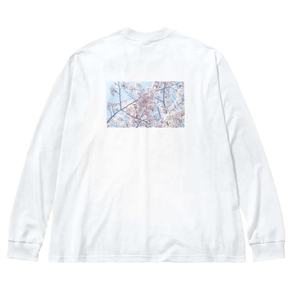 ぴてらのさくら Big Long Sleeve T-Shirt