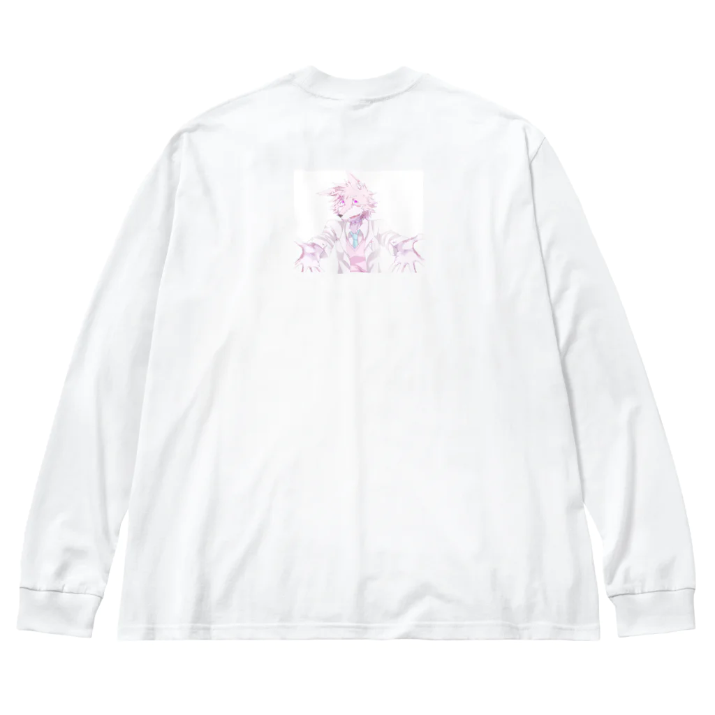 宵宮ルリジサの人をダメにするおくすり君 Big Long Sleeve T-Shirt