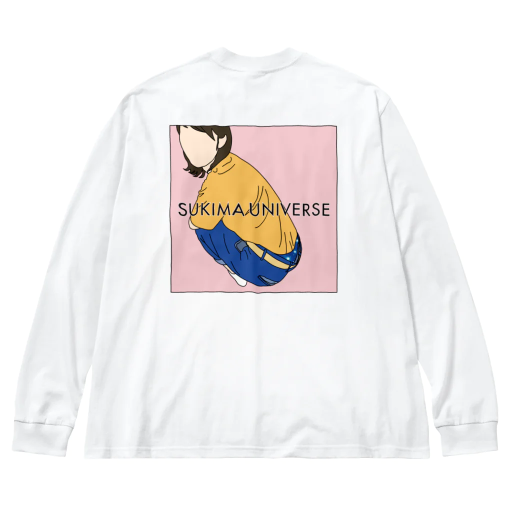 森田GMのSUKIMA UNIVERSE 腰 ビッグシルエットロングスリーブTシャツ