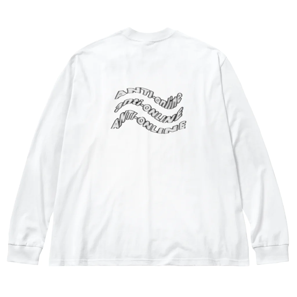 めいひのANTI-ONLINE Big Long Sleeve T-Shirt