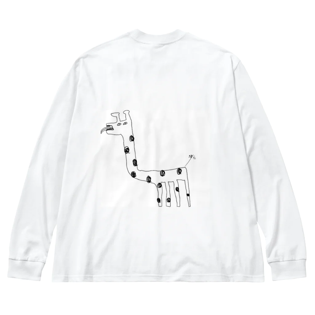 あやのの独特なきりん Big Long Sleeve T-Shirt