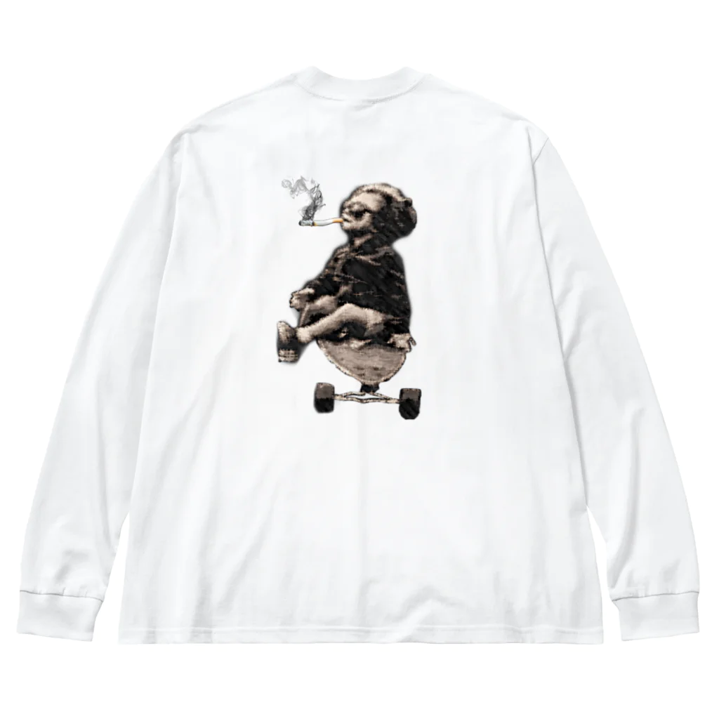 えぬえぬのヤニベビちゃん Big Long Sleeve T-Shirt