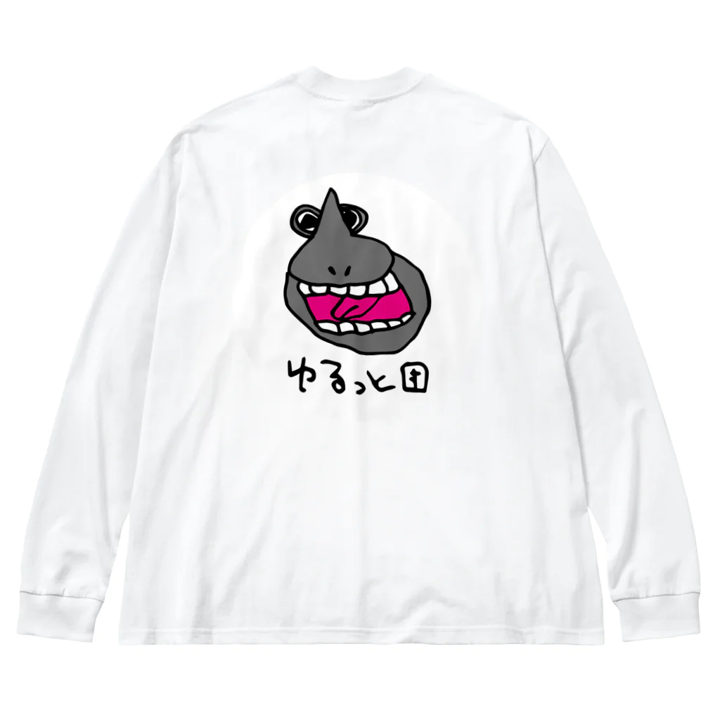 ゆるっと団【公式】のゆるっと団Officialアイテム ビッグシルエットロングスリーブTシャツ