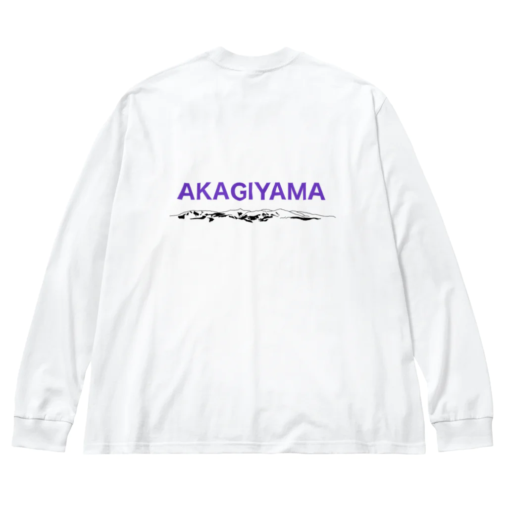 群馬非公認キャラクターの赤城山 Big Long Sleeve T-Shirt