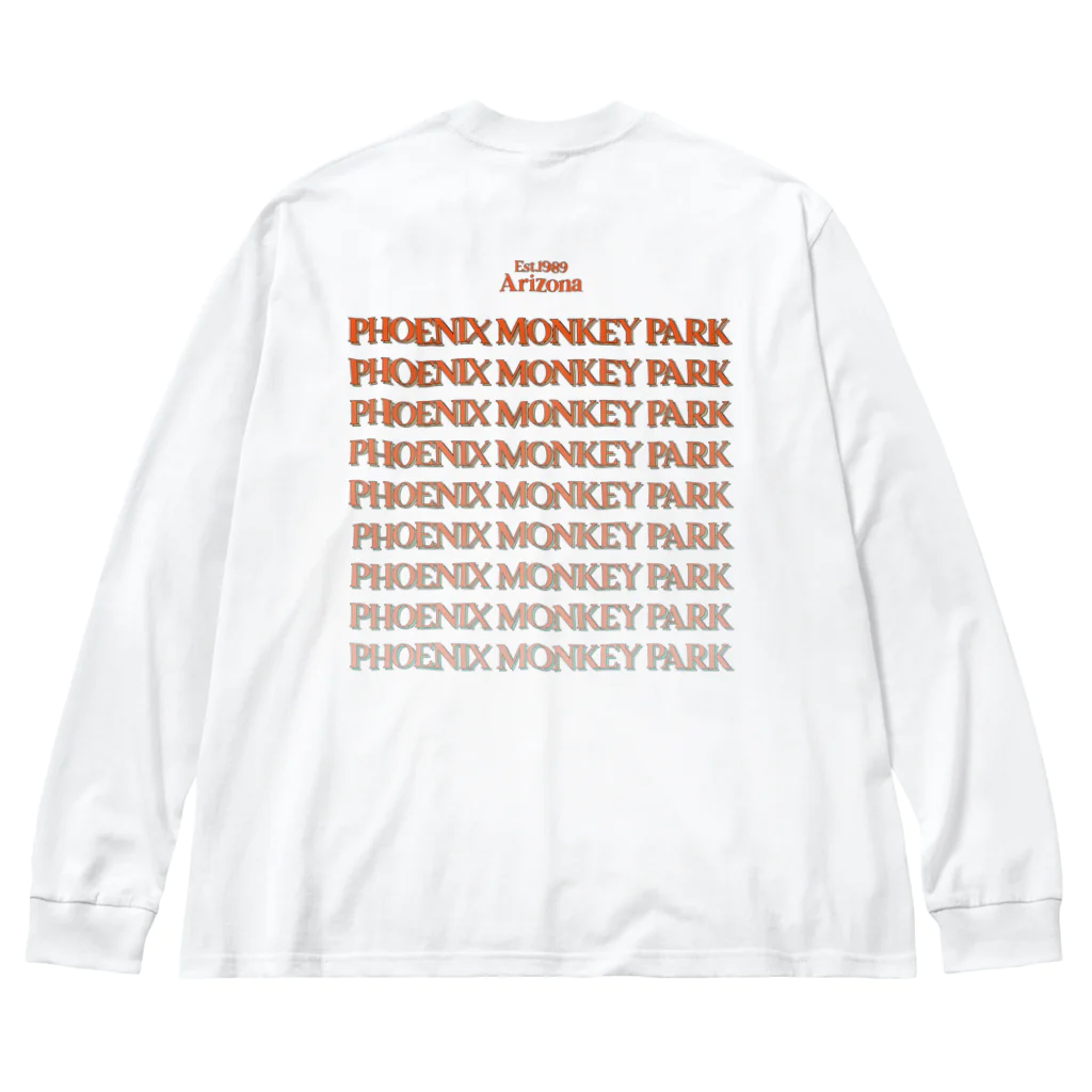 Parallel Imaginary Gift ShopのPOENIX MONKEY PARK ビッグシルエットロングスリーブTシャツ