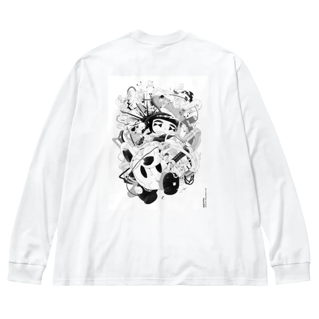 mob creche shop @ suzuriのAbyss BOM Big Long Sleeve T-Shirt