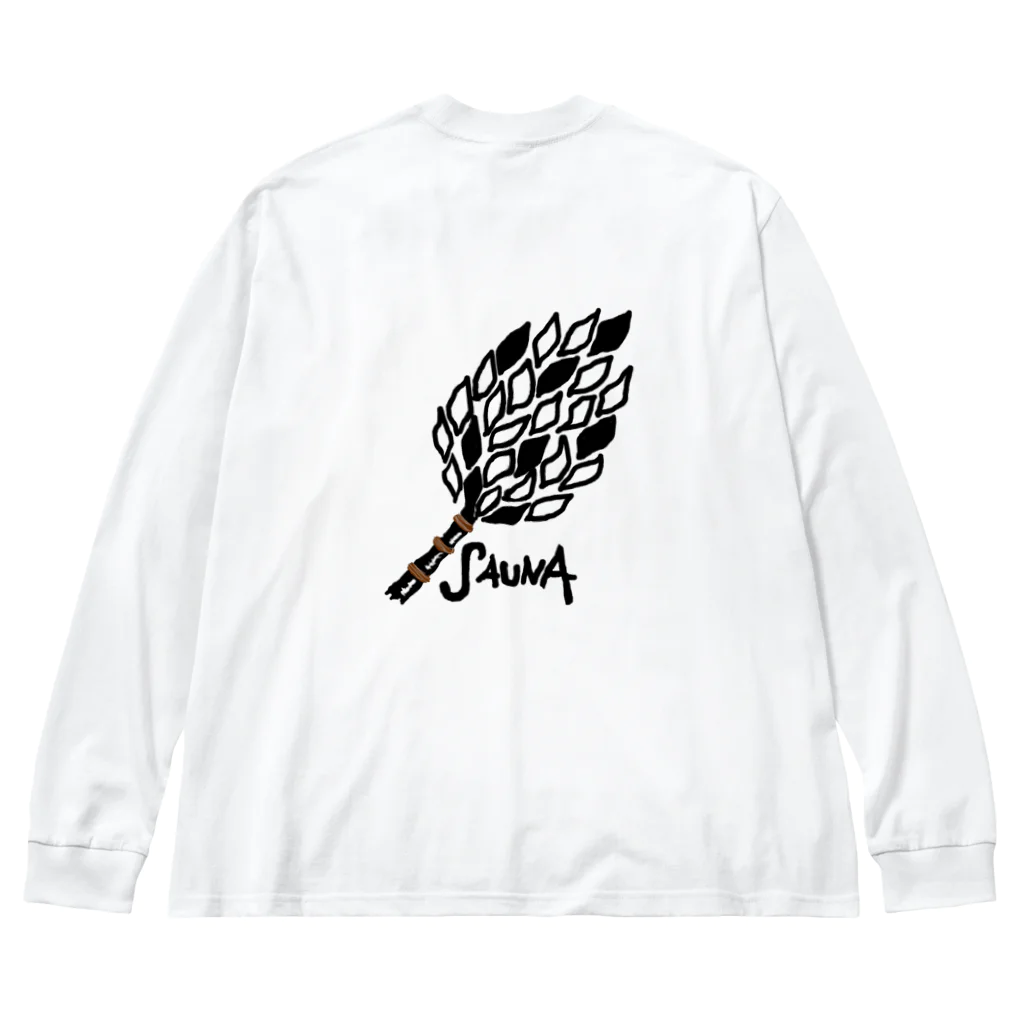 サウナ ＆ スパ　Foo-storeのSAUNA ビッグシルエットロングスリーブTシャツ